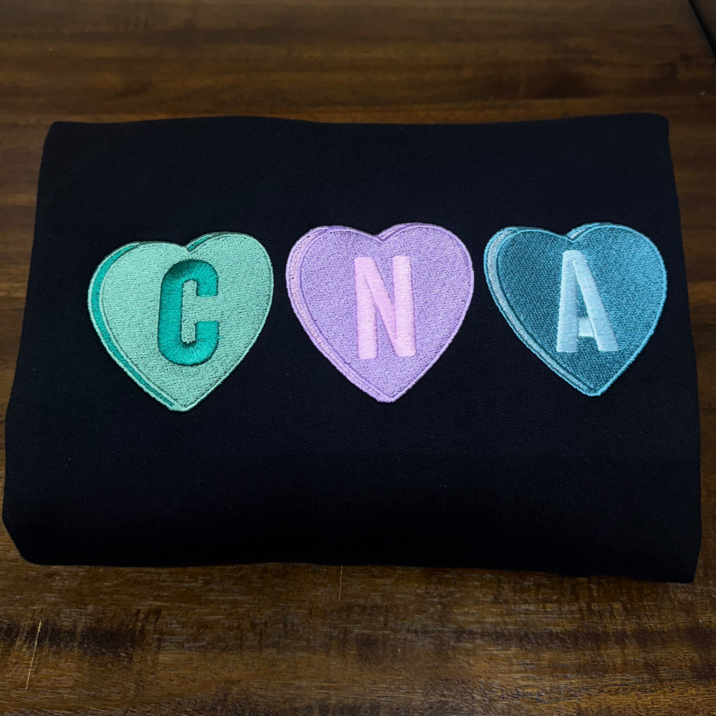 CNA Heart Embroidered Sweatshirt